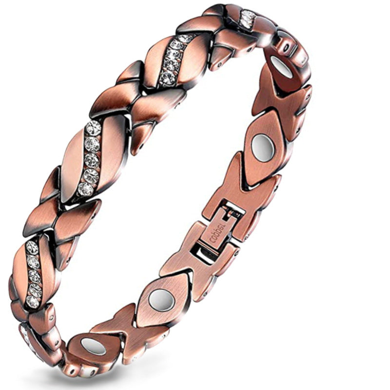 Copper magnetic bracelet——Relieve fatigue and promote blood circulation✨
